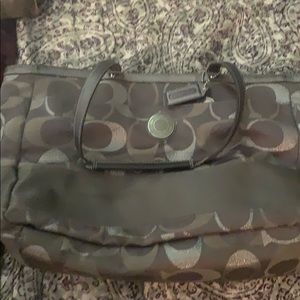 Coach diaper bag